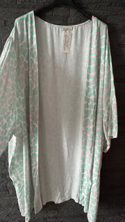Kimono coloré leo