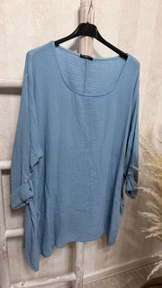 Musselin Shirt Alma (48/56)
