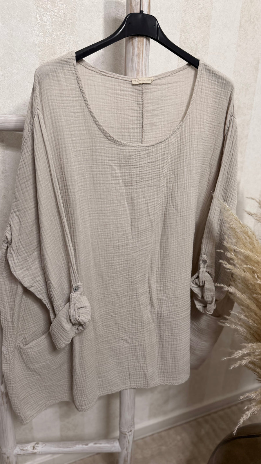 Musselin Shirt Alma (48/56)