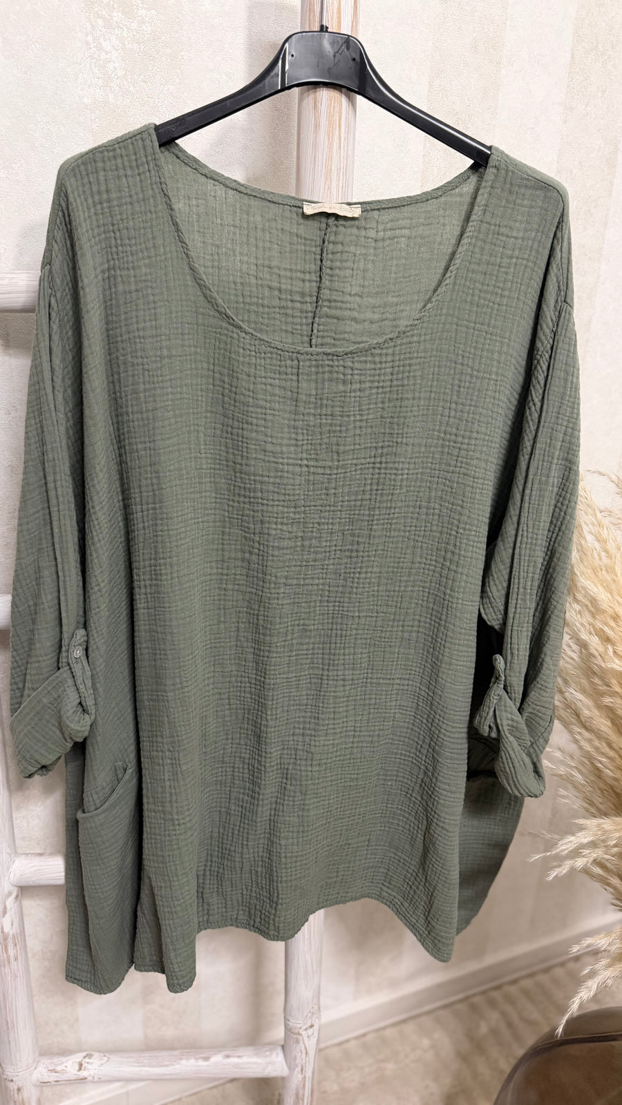 Musselin Shirt Alma (48/56)