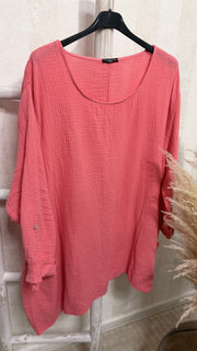 Musselin Shirt Alma (48/56)