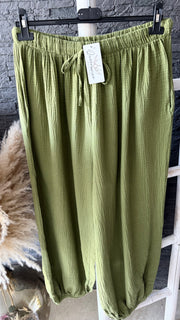 Curvy Musselinhose UNI 48/56