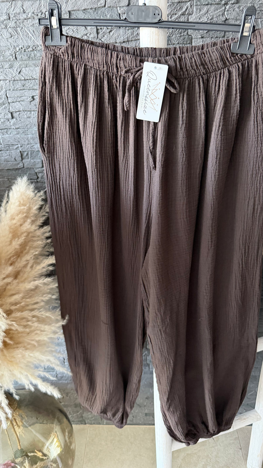 Curvy Musselinhose UNI 48/56