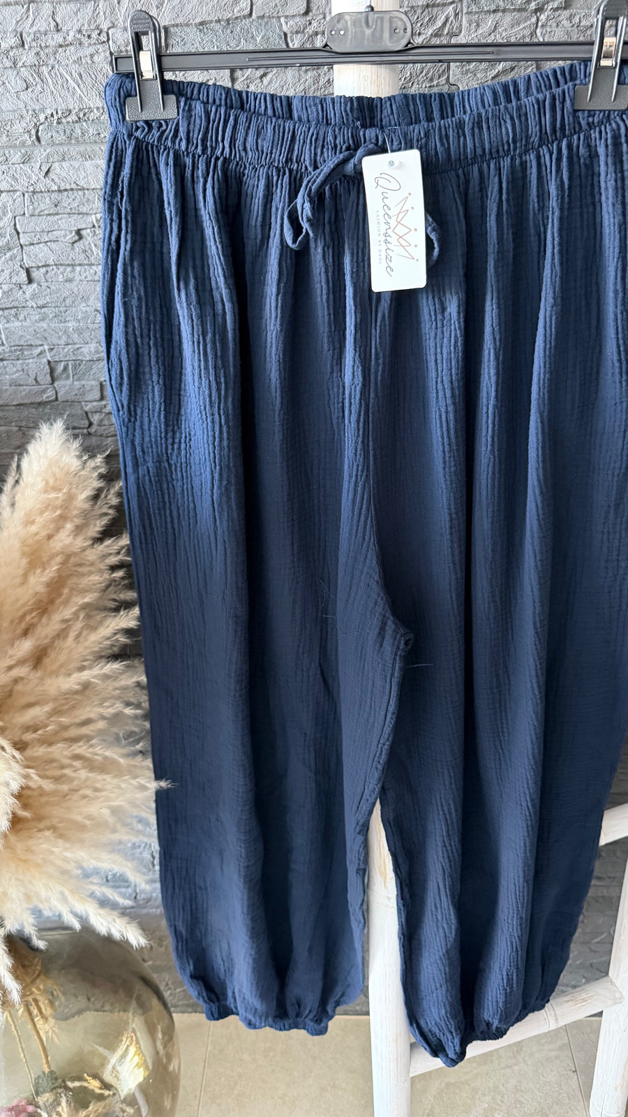 Curvy Musselinhose UNI 48/56