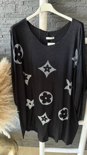 Curvy Shirt Glitzer 48/56