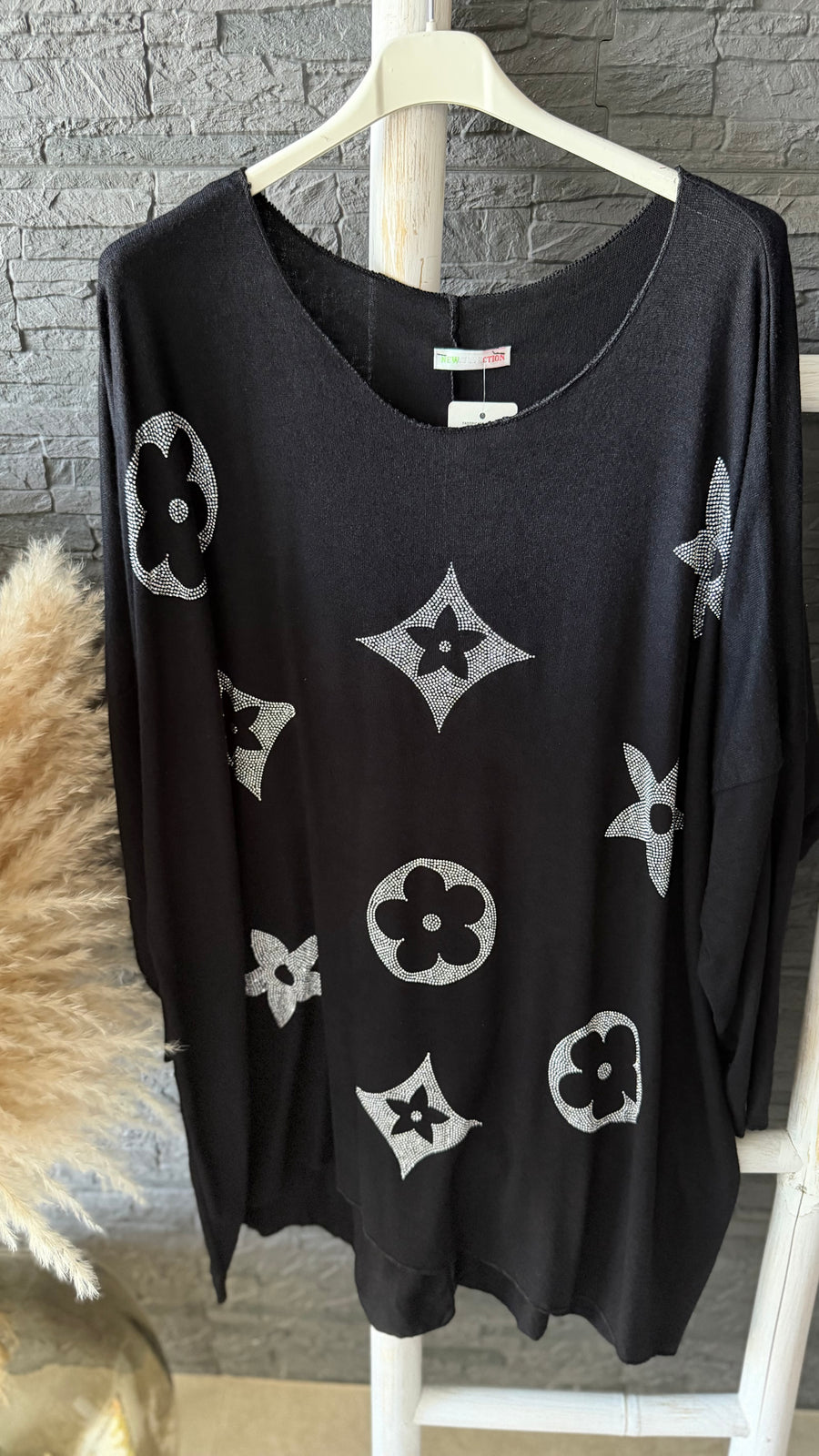 Curvy Shirt Glitzer 48/56