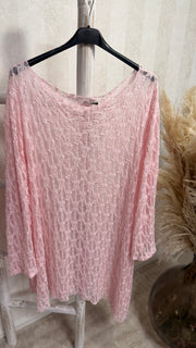 Spitzen Shirt Whisper (52/56)