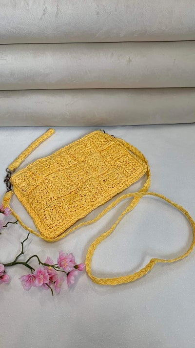 Bast Clutch Tasche