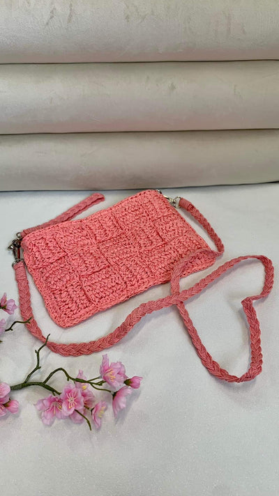 Bast Clutch Tasche