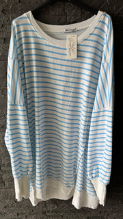 Sweatshirt Soft Stripes (52/58)