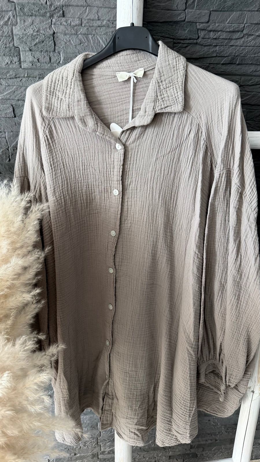 Curvy Musselinbluse Nala
