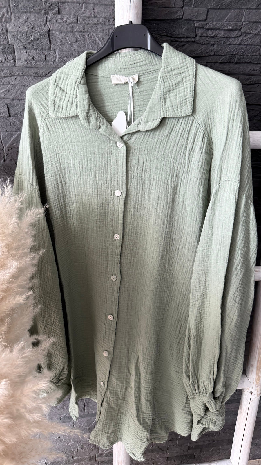 Curvy Musselinbluse Nala