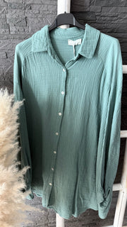 Curvy Musselinbluse Nala