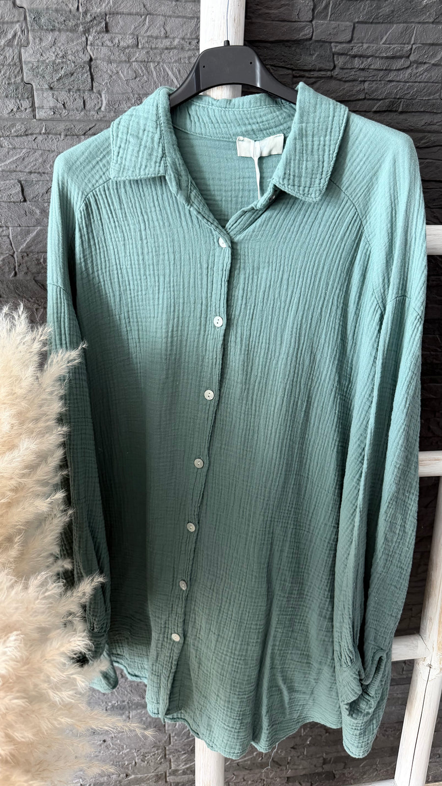 Curvy Musselinbluse Nala