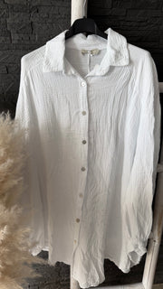Curvy Musselinbluse Nala