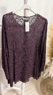 Spitzen-Longsleeve  Mystique (52/56)