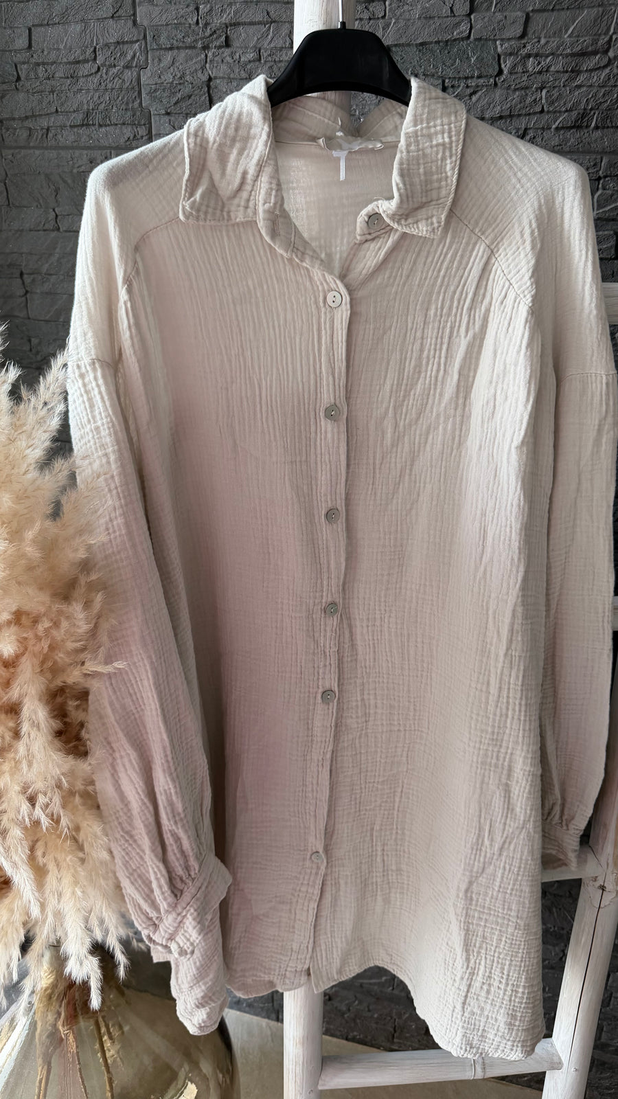 Curvy Musselinbluse Nala