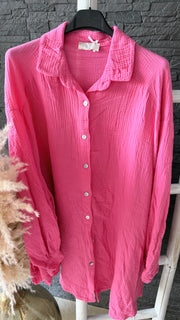 Curvy Musselinbluse Nala