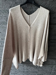Strickjacke Kaschmir Chic