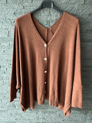 Strickjacke Kaschmir Chic