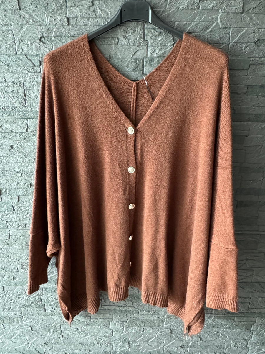 Strickjacke Kaschmir Chic