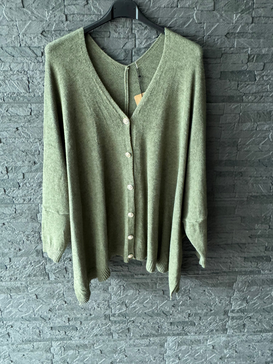 Strickjacke Kaschmir Chic