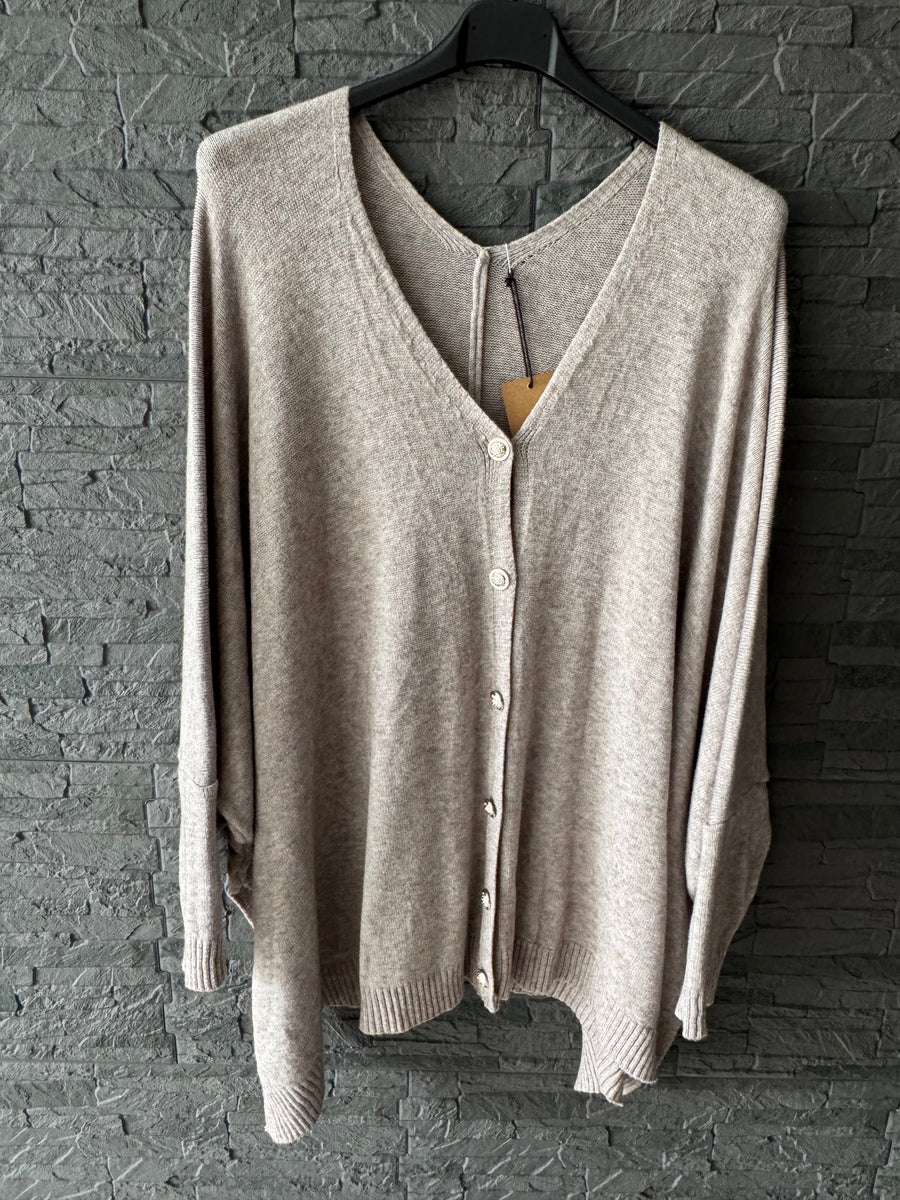 Strickjacke Kaschmir Chic