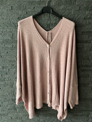 Strickjacke Kaschmir Chic