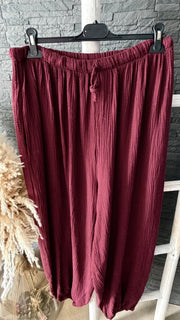 Curvy Musselin Balloon Hosen 48/56