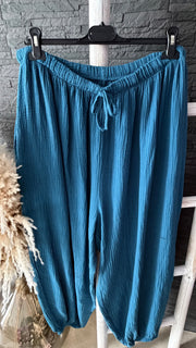 Curvy Musselin Balloon Hosen 48/56