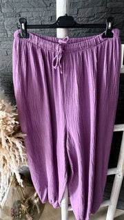 Curvy Musselin Balloon Hosen 48/56