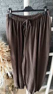 Curvy Musselin Balloon Hosen 48/56