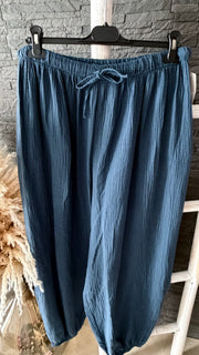 Curvy Musselin Balloon Hosen 48/56