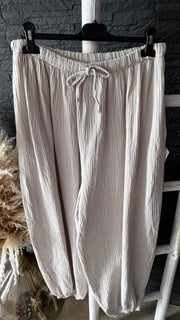 Curvy Musselin Balloon Hosen 48/56