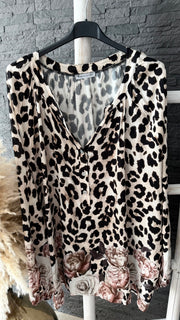 Curvy Bluse Leo 52/56