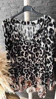 Curvy Bluse Leo 52/56