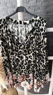 Curvy Bluse Leo 52/56