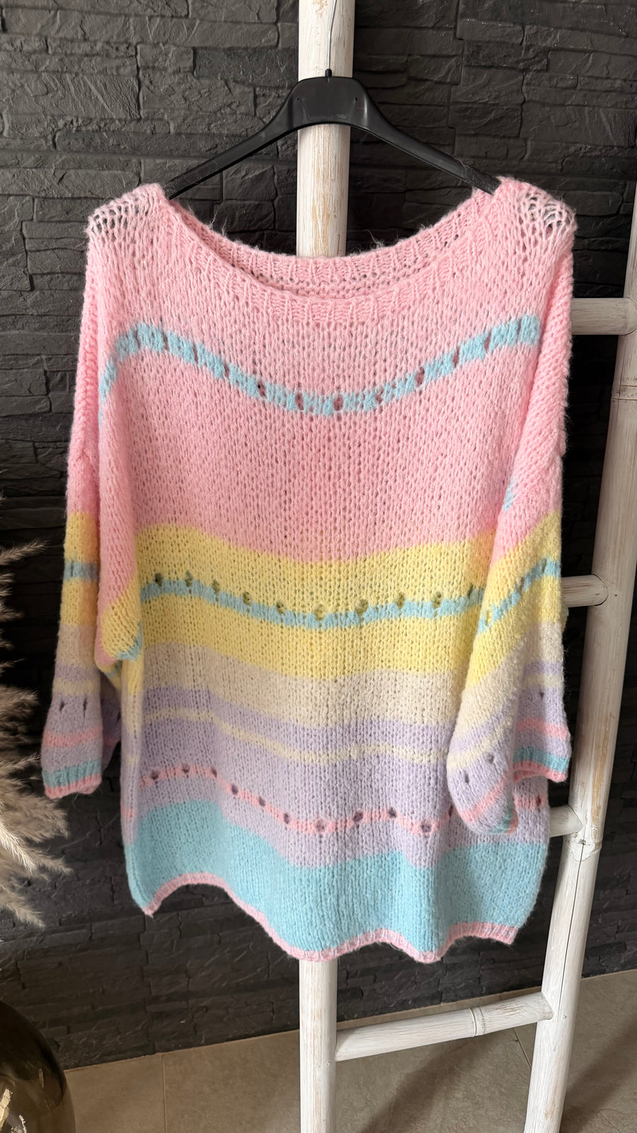 Curvy Pullover Flocke 48/56