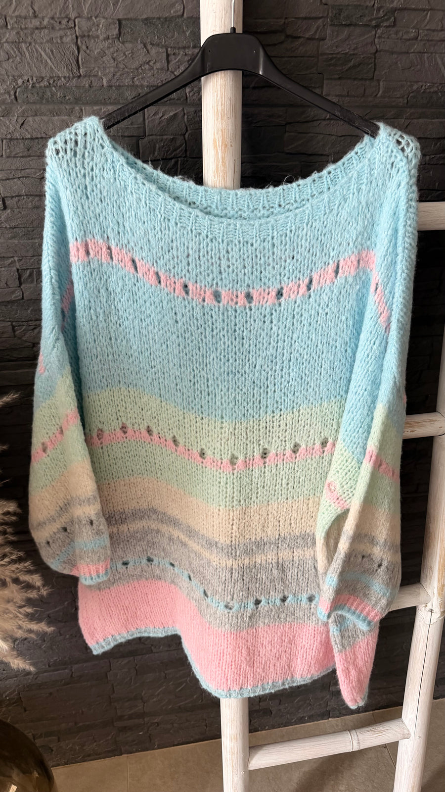 Curvy Pullover Flocke 48/56