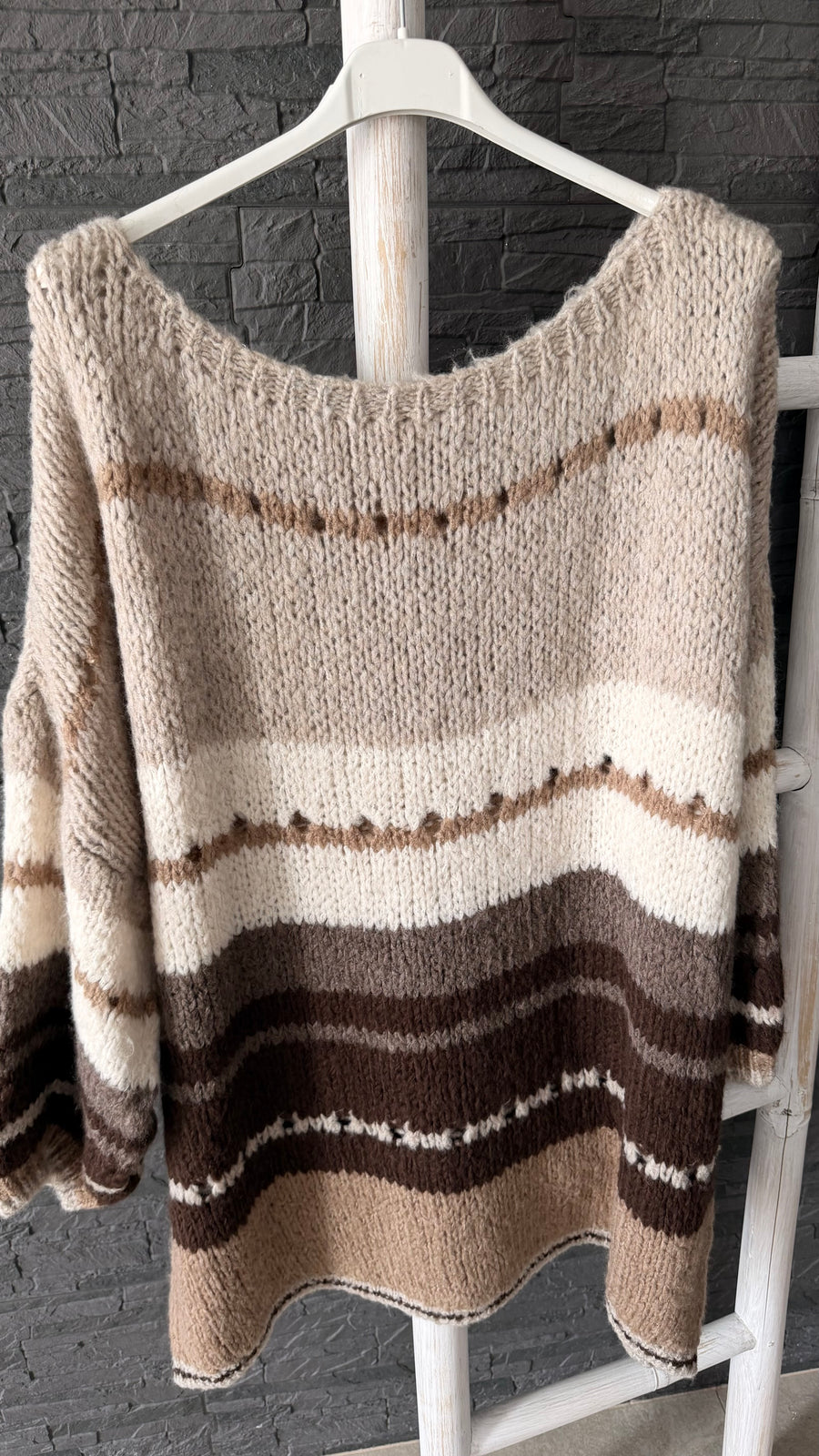 Curvy Pullover Flocke 48/56