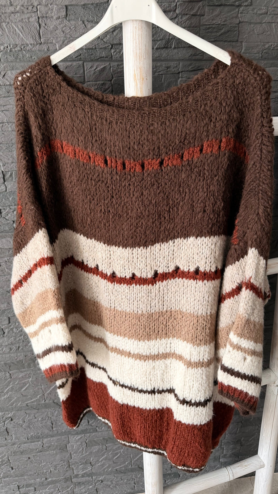 Curvy Pullover Flocke 48/56