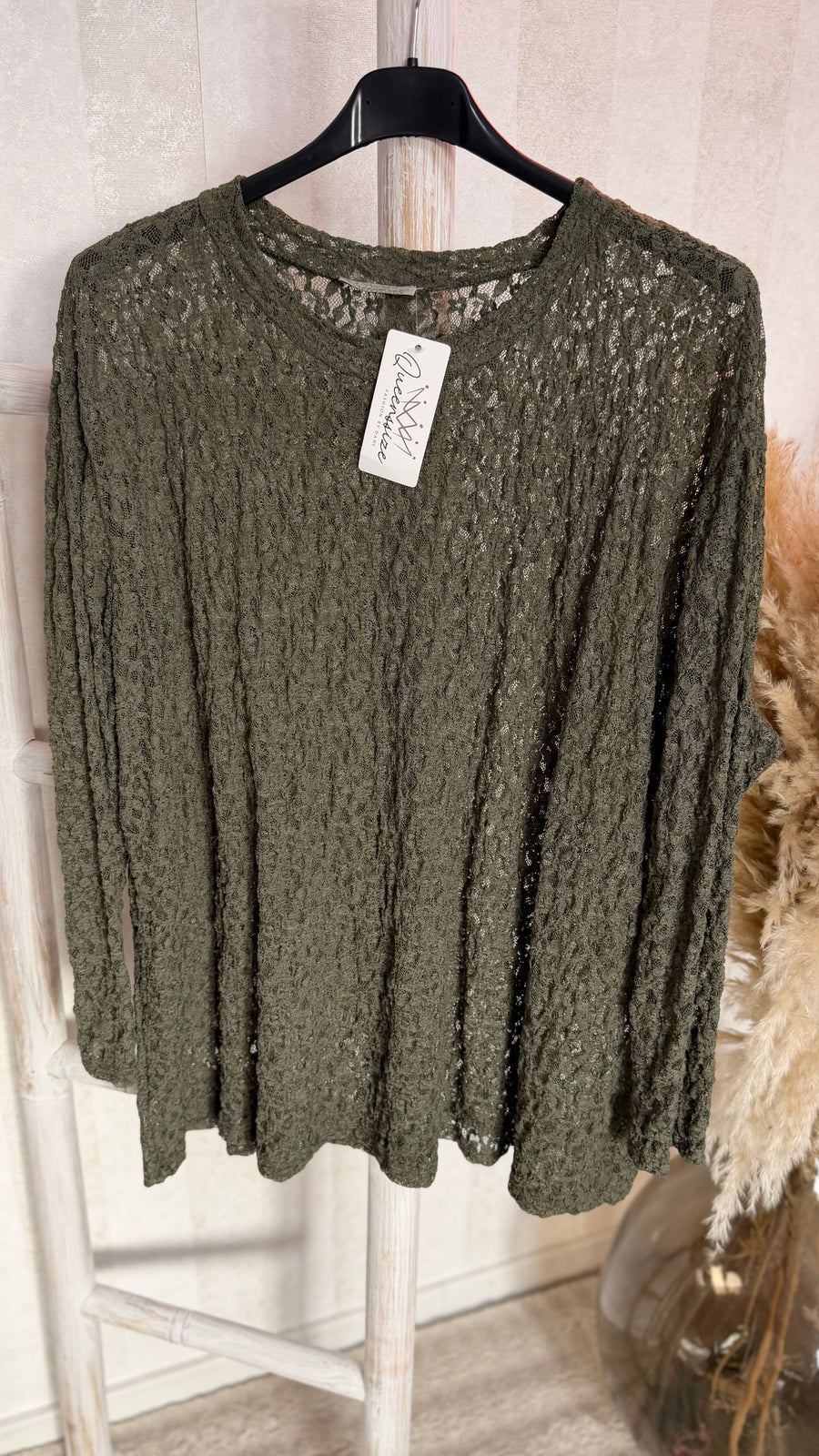 Spitzen-Longsleeve  Elira (52/58)