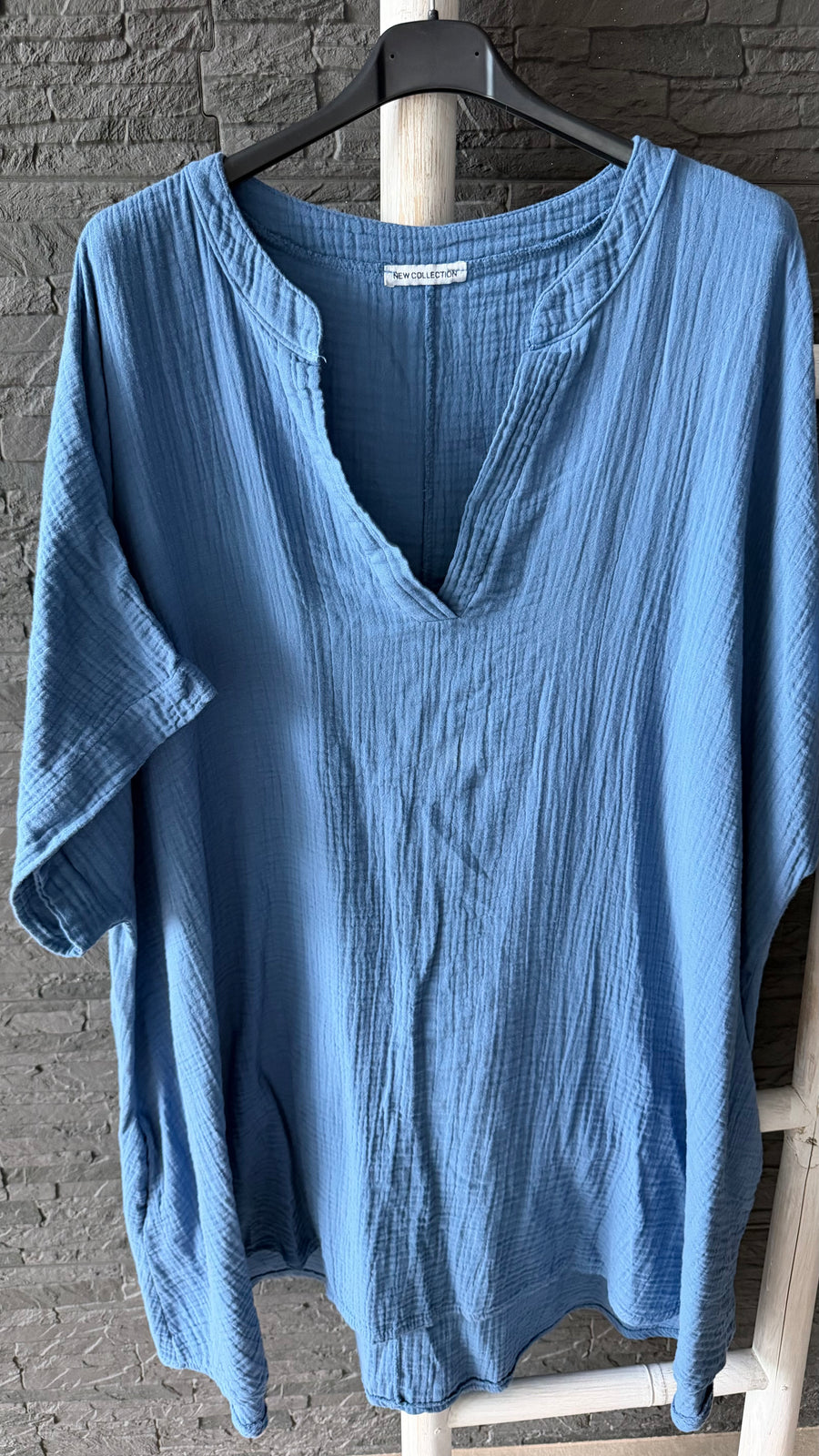 Curvy Musselin Tunika Asya 54/58