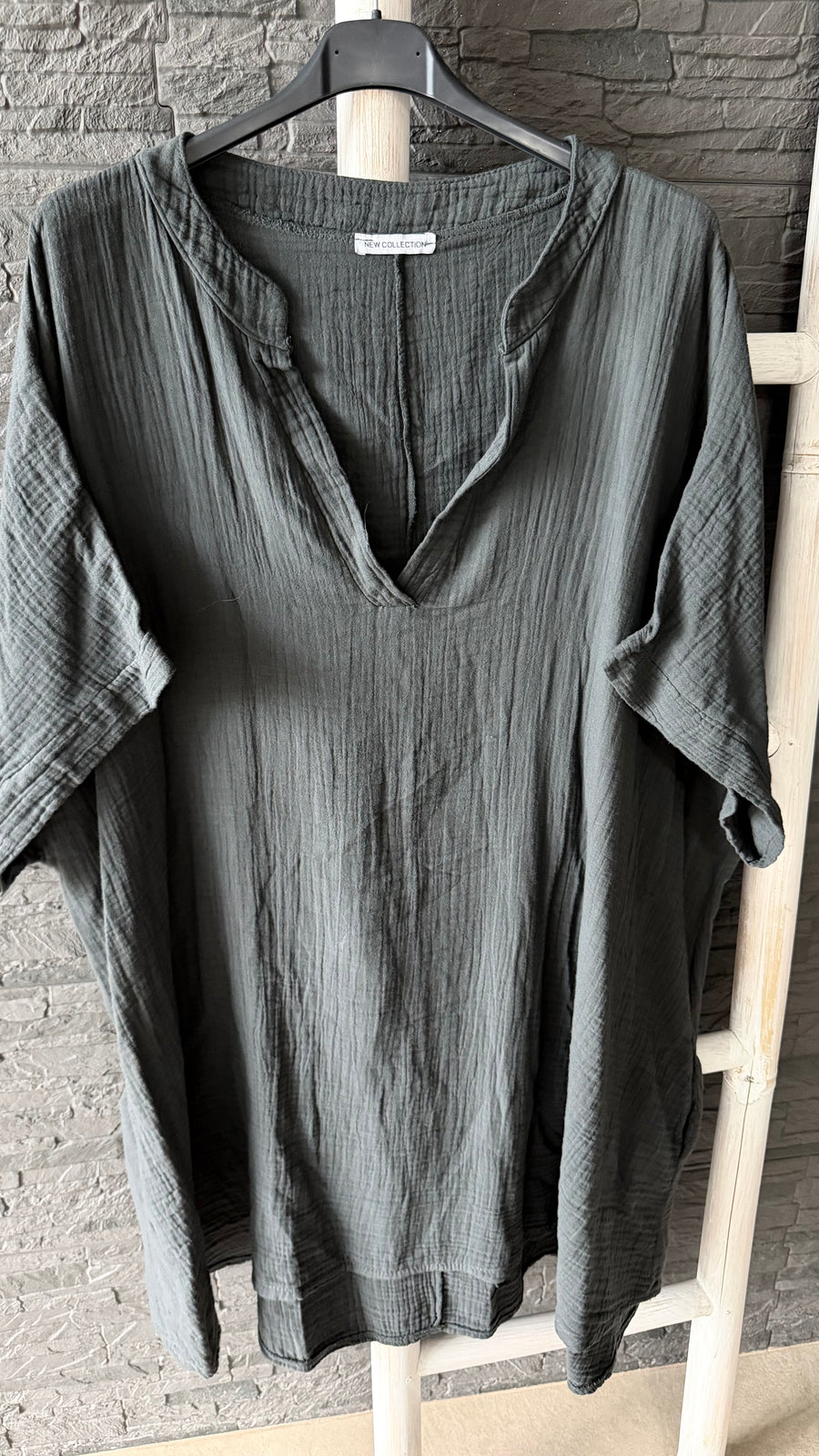 Curvy Musselin Tunika Asya 54/58
