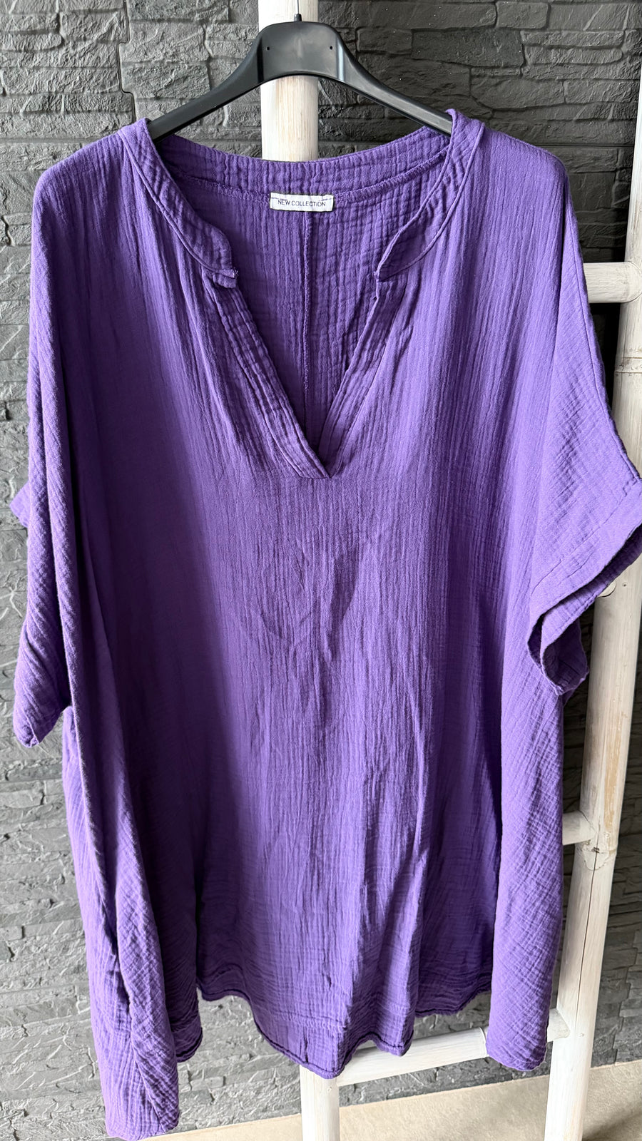 Curvy Musselin Tunika Asya 54/58