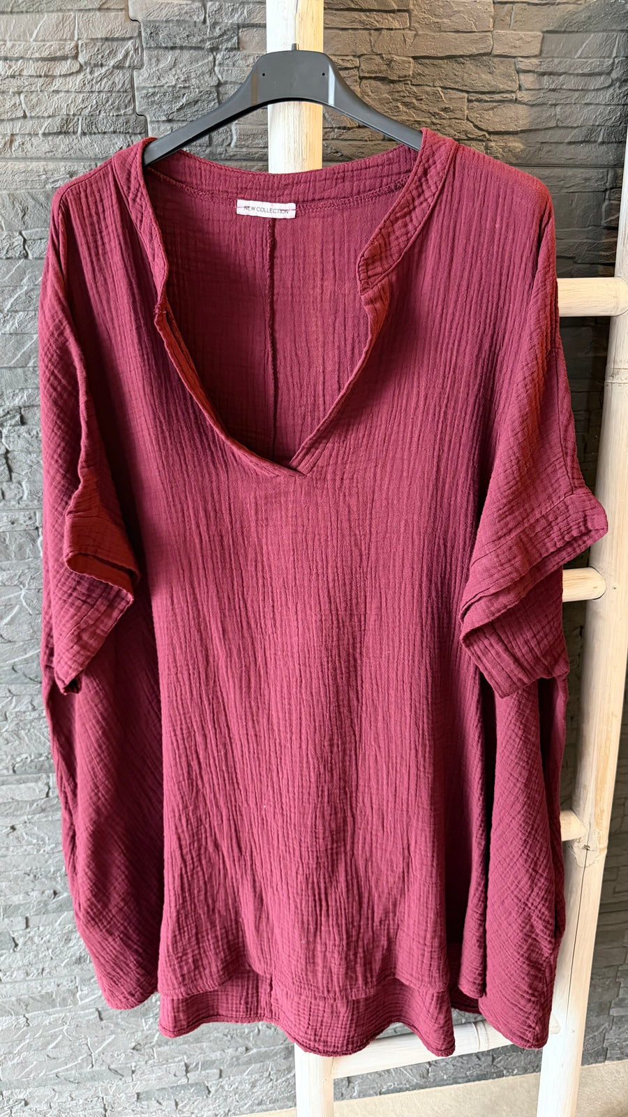 Curvy Musselin Tunika Asya 54/58