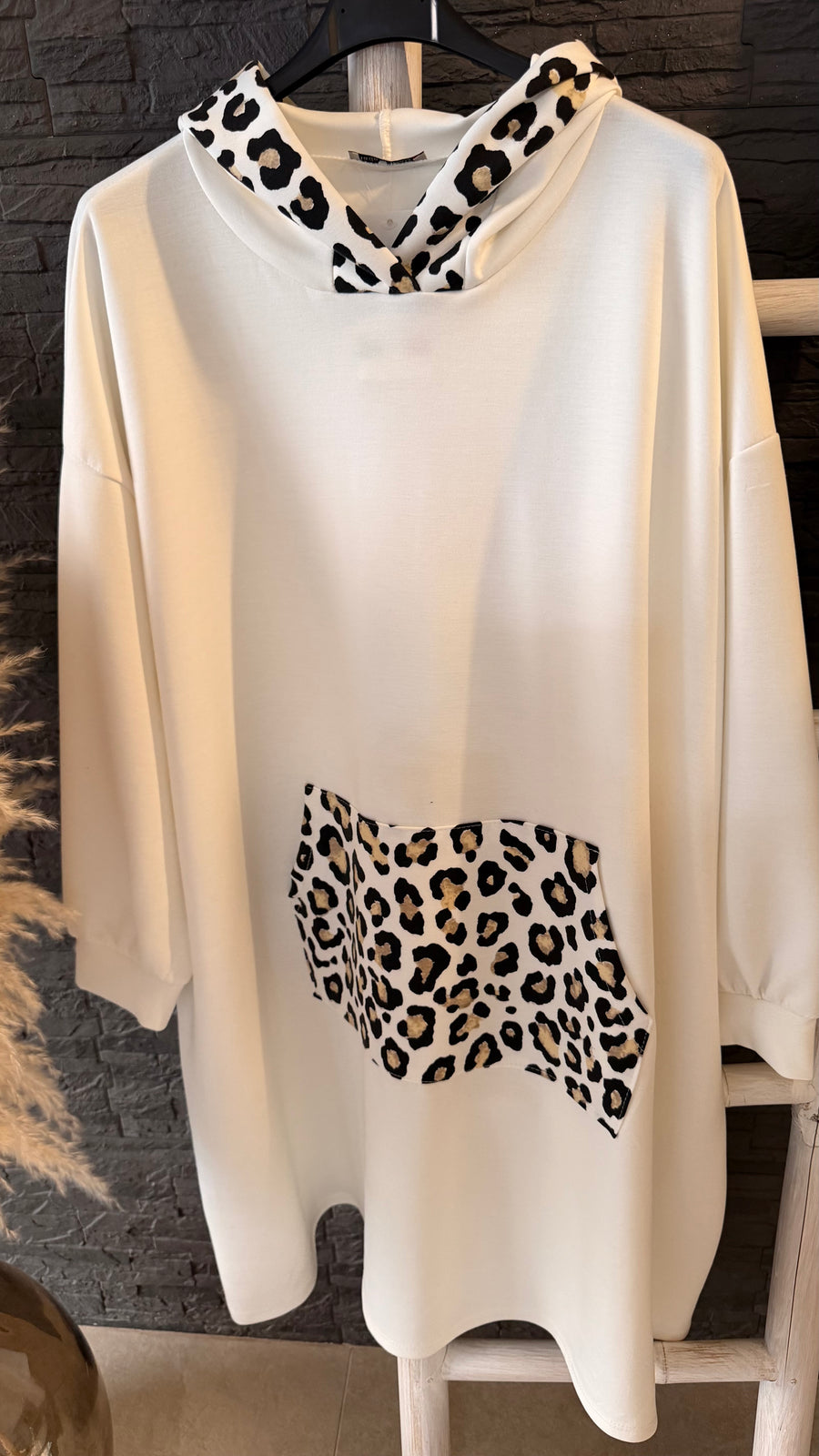 Curvy Hoodiekleid Serena 52/56