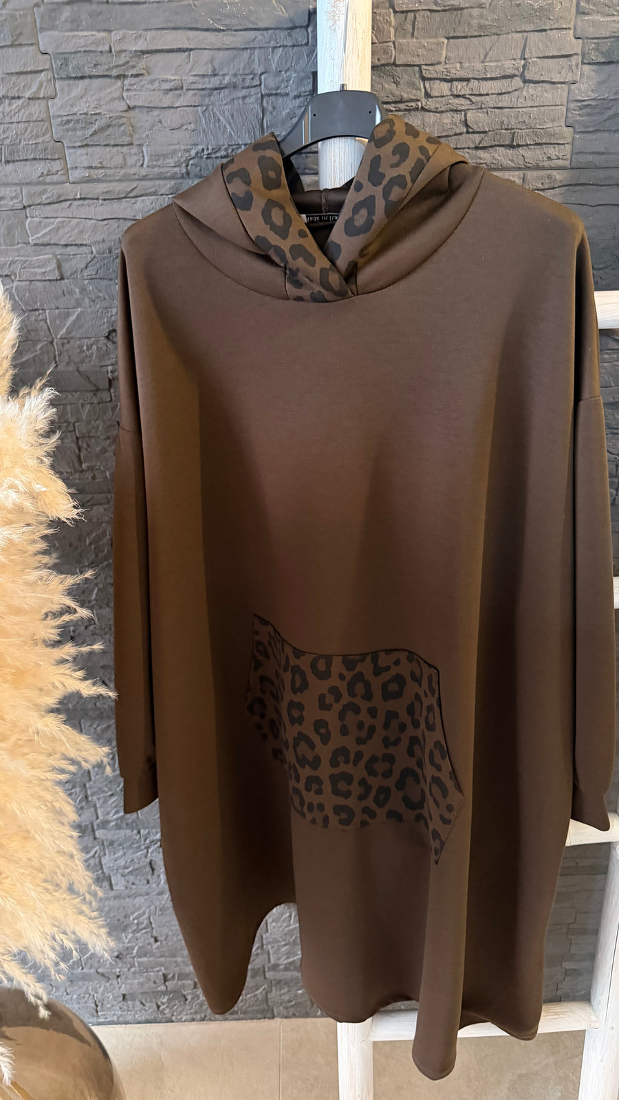 Curvy Hoodiekleid Serena 52/56