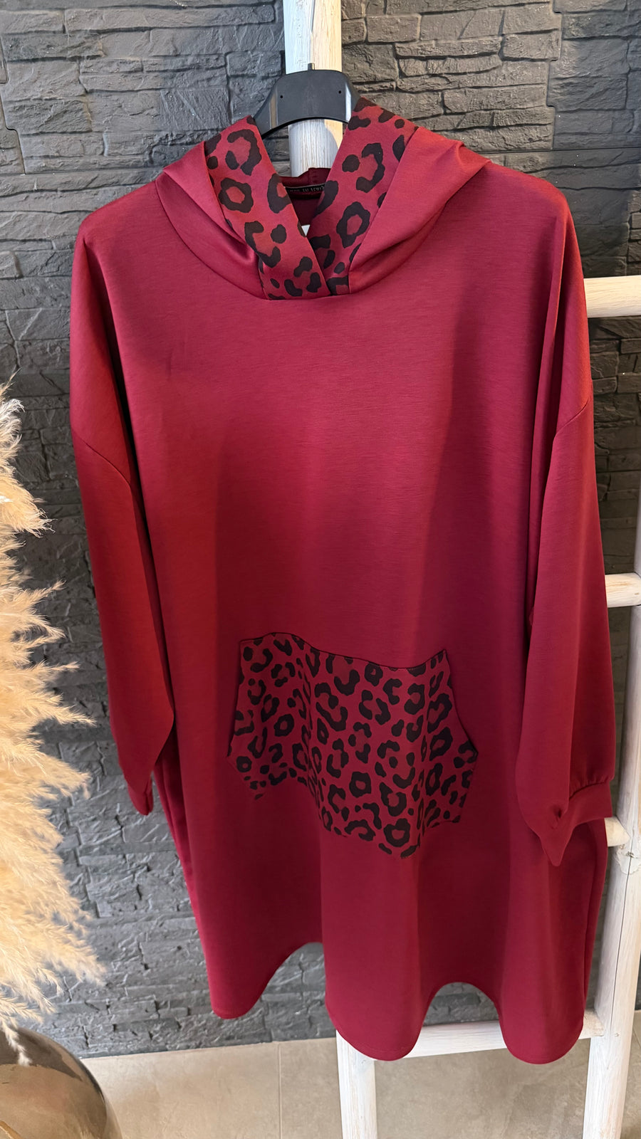 Curvy Hoodiekleid Serena 52/56