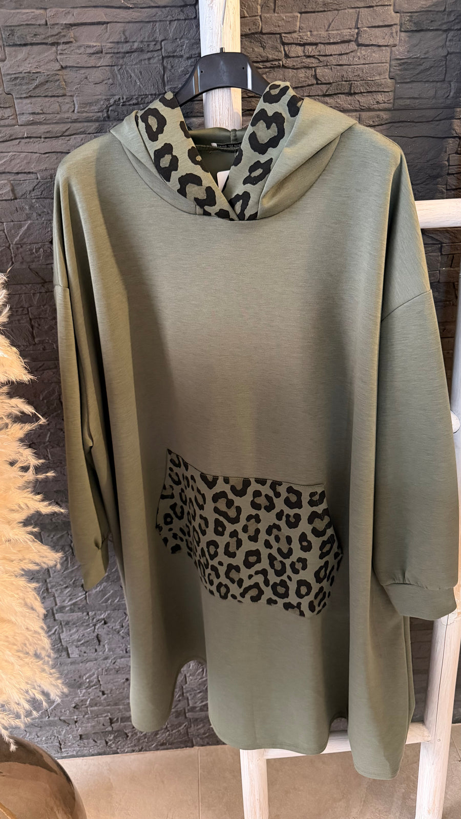 Curvy Hoodiekleid Serena 52/56